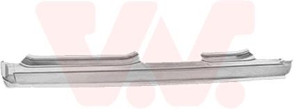 VAN WEZEL Plaat instaprand 2543103 VAN WEZEL 2543103 Dorpel Kia SPORTAGE originele