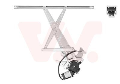 Window regulator VAN WEZEL 2565262 VAN WEZEL 2565262 2000 HONDA CR-V window regulator replacement