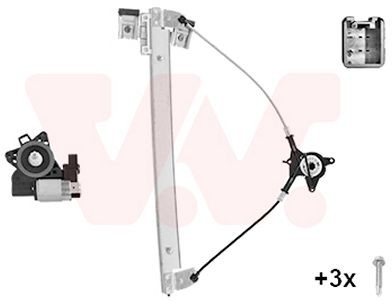 VAN WEZEL Rudehejs 2740264 VAN WEZEL 2740264 Vinduesløfter Mazda 929 billig