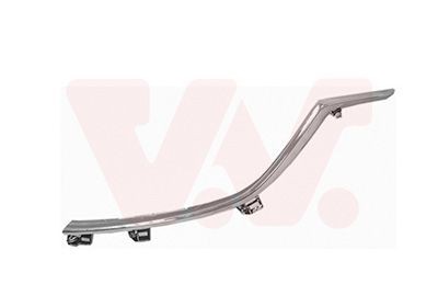 VAN WEZEL Övertäck, stötfångare 2766581 Mazda CX 7 ER Stötfångarlist VAN WEZEL 2766581