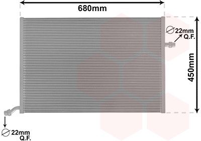 VAN WEZEL Jäähdytin, moottorin jäähdytys 30002712 VAN WEZEL 30002712 MERCEDES-BENZ GLC jäähdytin hinta