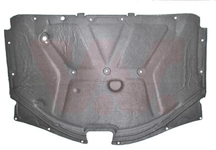 VAN WEZEL Motorruimte-isolatie 3085460 Mercedes-Benz HECKFLOSSE Motorruimte-isolatie VAN WEZEL 3085460