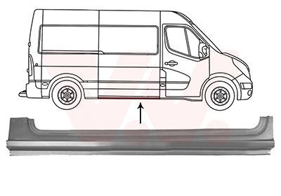 VAN WEZEL Painel lateral 3799110 VAN WEZEL 3799110 Arco da roda Renault Sandero Stepway 2 preço