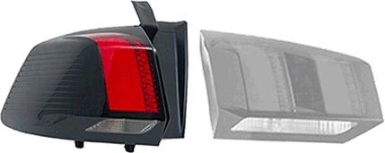 Achterlicht VAN WEZEL 4007921 VAN WEZEL 4007921 Achterlamp PEUGEOT 5008 2020
