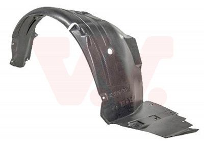 VAN WEZEL Innerskjerm plastikk 4356434 VAN WEZEL 4356434 Innerskjerm plastikk