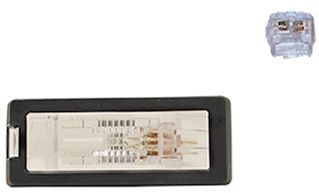VAN WEZEL Licence Plate Light 4356920 VAN WEZEL 4356920 RENAULT Modus / Grand Modus (F, JP) number plate lamp replacement