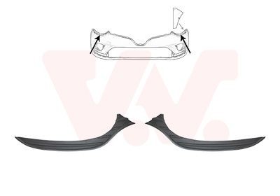 VAN WEZEL Blendprop, kofanger 4420580 VAN WEZEL 4420580 Blendprop kofanger Renault Scénic IV billig