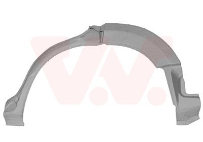Kylkipaneeli VAN WEZEL 5250147 VAN WEZEL 5250147 SUZUKI SX4 2013 Kylkipaneli