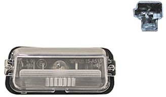 VAN WEZEL Nummerskyltsbelysning 5407920 Nummerskyltsbelysning Mazda DY 5407920 VAN WEZEL