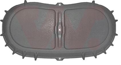VAN WEZEL Isolamento do compartimento do motor 5745460 5745460 Protecção do motor / inferior VAN WEZEL VW POLO