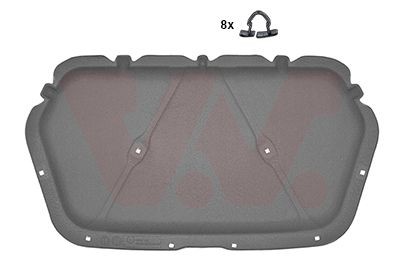 VAN WEZEL Insonorizzazione vano motore 5806460 VAN WEZEL 5806460 costo Insonorizzazione vano motore VW Beetle Cabrio originale