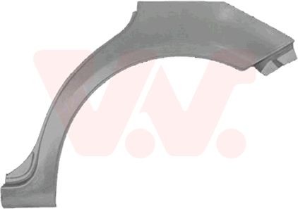 Bočnica VAN WEZEL 5827147 VAN WEZEL 5827147 Bočnica Volkswagen POLO 2006