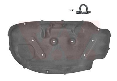 VAN WEZEL Silencing Material, engine bay 5894460 VAN WEZEL 5894460 Dacia Logan LS engine bay insulation cost