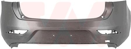 VAN WEZEL Støtfanger bak 5909541 Støtfanger VAN WEZEL Volvo 240 5909541