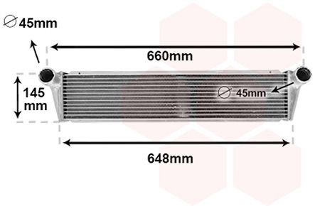 VAN WEZEL Radiator, motorkjøling 74012705 74012705 Radiator VAN WEZEL PORSCHE 718