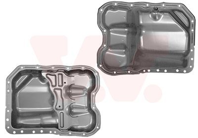 VAN WEZEL Bunnpanne 8257070 VAN WEZEL 8257070 Oljetråg Hyundai I20 Coupé pris