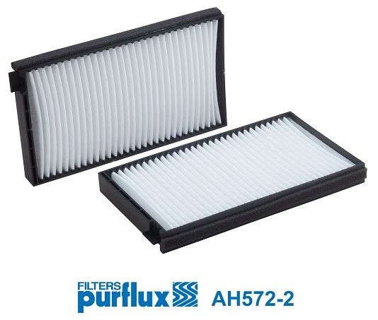PURFLUX Filter, salongiõhk AH572-2 Salongifilter PURFLUX Hyundai COUPE AH572-2