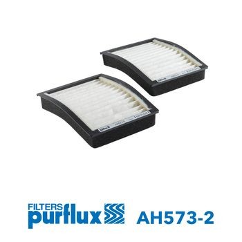 PURFLUX Φίλτρο, αέρας εσωτερικού χώρου AH573-2 PURFLUX AH573-2 Φίλτρο καμπίνας BMW 3 E36 Sedan τιμες