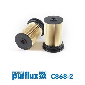 PURFLUX Brændstof-filter C868-2 Brændstoffilter PURFLUX ORLANDO C868-2 billig