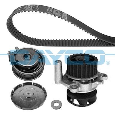Water pump and timing belt kit DAYCO KTBWP2532 DAYCO KTBWP2532 2012 VW BORA timing belt kit replacement