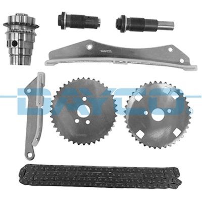 DAYCO Kit de distribuição KTC1084 DAYCO KTC1084 Kit de corrente de distribuição Iveco Daily IV Camião de plataforma originais preço