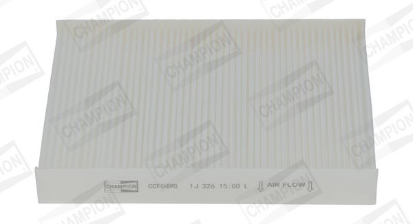 CHAMPION Φίλτρο, αέρας εσωτερικού χώρου CCF0490 Φίλτρο αέρα εσωτερικού χώρου NISSAN CHAMPION CCF0490