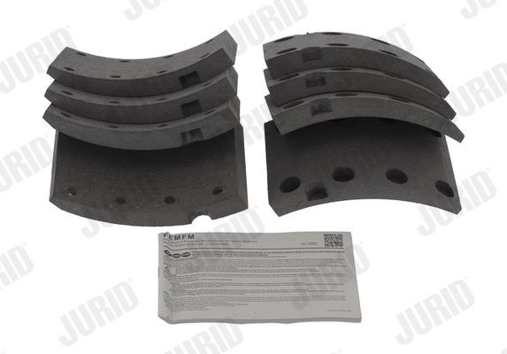 JURID Brake Lining Kit, drum brake 1734705380 1734705380 JURID handbrake for KIA RIO