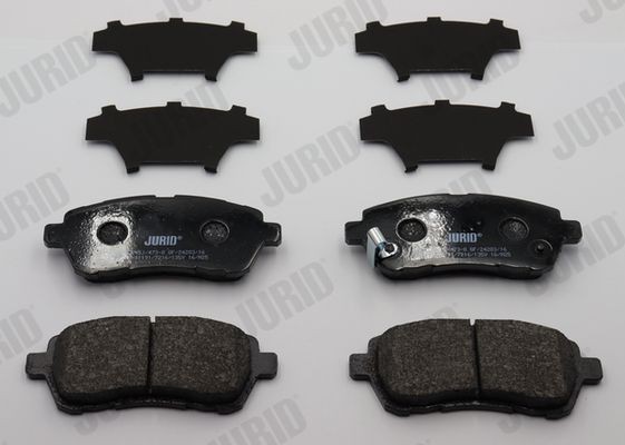 JURID Plaquettes de frein 573745J 573745J JURID Jeu de plaquettes de frein Subaru pas cher
