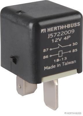 Appareil de commande, temps de préchauffage HERTH+BUSS JAKOPARTS J5722009 HERTH+BUSS JAKOPARTS J5722009 Relais recuit TOYOTA YARIS 2009