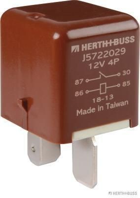 HERTH+BUSS JAKOPARTS Control Unit, glow plug system J5722029 HERTH+BUSS JAKOPARTS J5722029 genuine Toyota Hilux Mk8 glow plug relay price