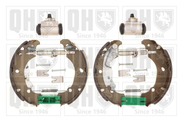QUINTON HAZELL Jeu de mâchoires de frein BS1145K3 Fiat DUCATO Sabot de frein QUINTON HAZELL BS1145K3