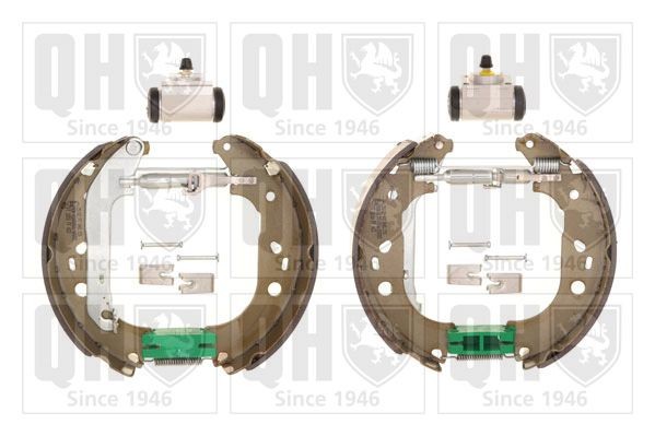 QUINTON HAZELL Remschoenset BS1150K2 Remschoenen set Ford P65_, P70_, P80_ BS1150K2 QUINTON HAZELL