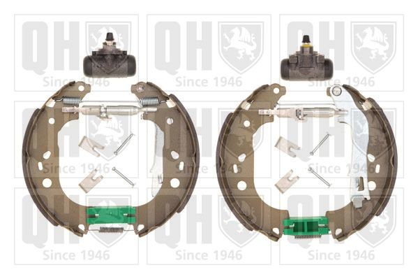 QUINTON HAZELL Piduriklotside komplekt BS1170K2 Trummelpiduriklotsid QUINTON HAZELL DUCATO BS1170K2 odav