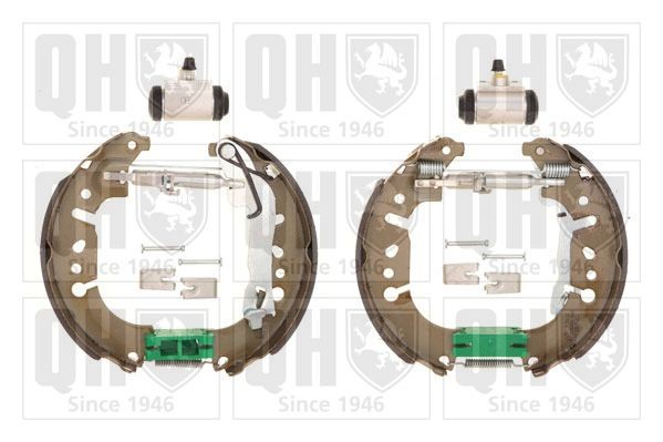 QUINTON HAZELL Bromsbacksats BS1220K1 Byta Bromsbackar Fiat 500 L kostnad QUINTON HAZELL BS1220K1