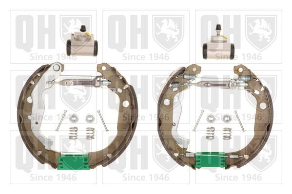 QUINTON HAZELL Remschoenset BS1232K1 BS1232K1 Remschoenen DACIA 1300 QUINTON HAZELL