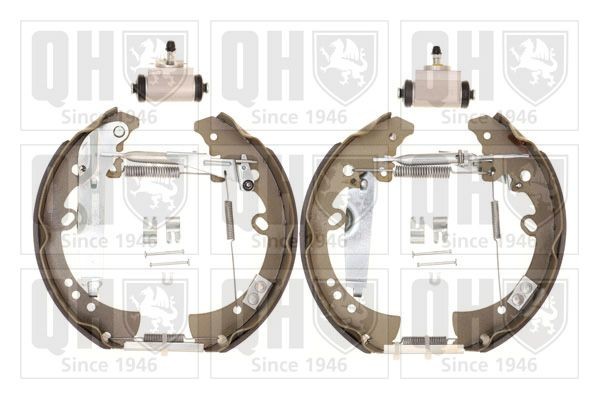 QUINTON HAZELL Trumbromssats BS1241K1 QUINTON HAZELL BS1241K1 Bromssats, trumbroms Toyota Hiace 4 original