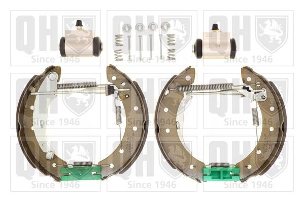 QUINTON HAZELL Brake Shoe Set BS927K7 BS927K7 QUINTON HAZELL brake shoes and drums for PEUGEOT