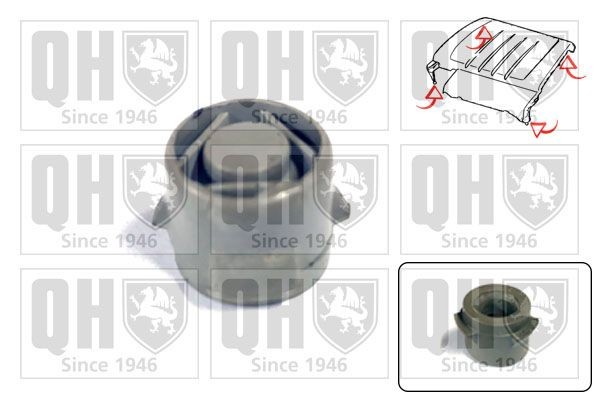 QUINTON HAZELL Protezione / copertura motore EM4847 QUINTON HAZELL EM4847 costo Protezione motore Citroen C3 Picasso originale