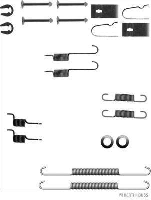 HERTH+BUSS JAKOPARTS Toebehoren, remschoen J3560303 HERTH+BUSS JAKOPARTS J3560303 Rem montageset Nissan Micra k13 originele prijs