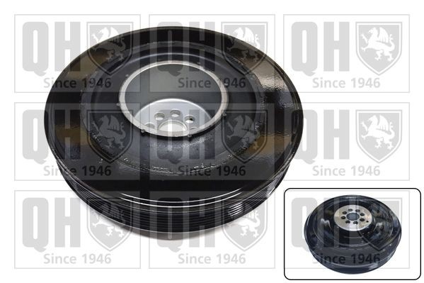 QUINTON HAZELL Piedziņas skriemelis, Kloķvārpsta QCD201 QUINTON HAZELL Piedziņas skriemelis kloķvārpsta LANCIA QCD201