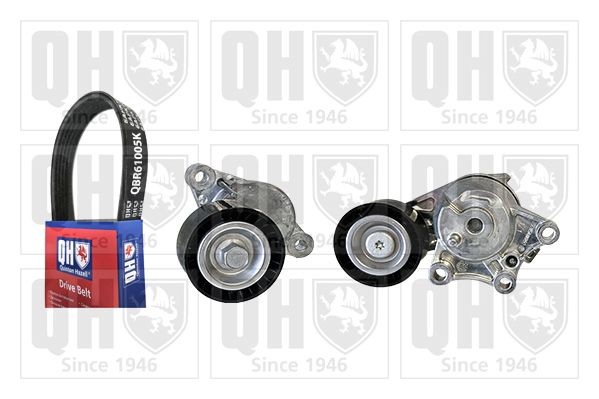 QUINTON HAZELL V-Ribbed Belt Set QDK102 BMW Z4 QUINTON HAZELL poly v-belt kit QDK102
