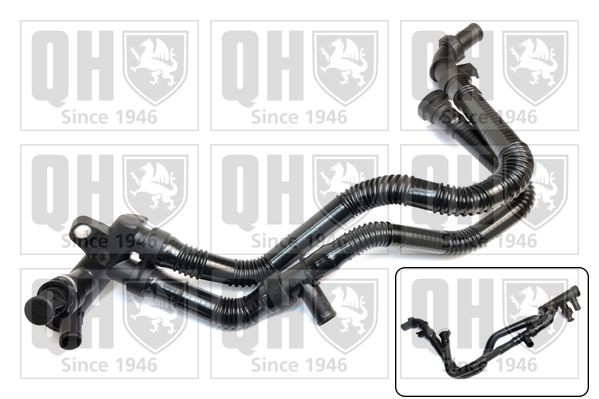 QUINTON HAZELL Kølevæskerørledning QTH892CF QUINTON HAZELL QTH892CF Toyota Hilux Mk8 Radiator slange pris
