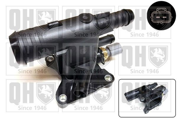 QUINTON HAZELL Kühlmittelflansch QTH895CF QTH895CF Wasserflansch FORD C-MAX QUINTON HAZELL kaufen