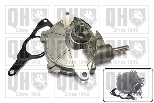 Vakuumpumpe, bremseanlegg QUINTON HAZELL QVP1017 QUINTON HAZELL QVP1017: Vakuumpumpe for bremsekraftforsterker Mercedes CLK 2003