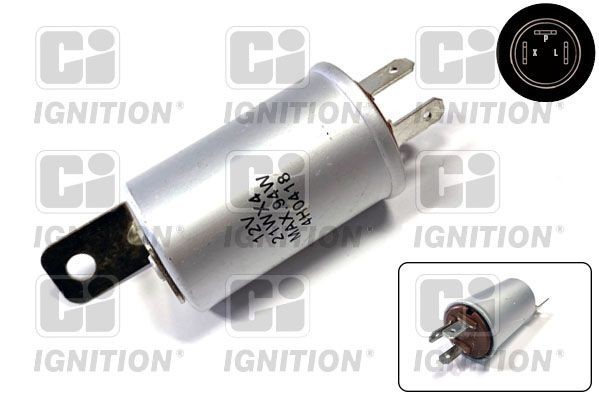QUINTON HAZELL Knipperlichtautomaat, pinkdoos XFL109 Knipperlicht relais QUINTON HAZELL M-Klasse XFL109 goedkoop