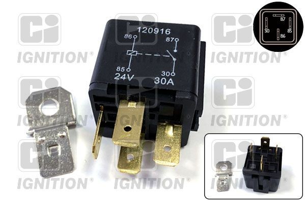 QUINTON HAZELL Relé, bomba de combustível XRL122 XRL122 Relé da bomba de combustível VOLVO V90 Combi QUINTON HAZELL