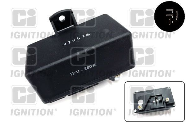 QUINTON HAZELL Glow plug relay XRL147 QUINTON HAZELL XRL147 Peugeot 605 6B glow plug control unit replacement