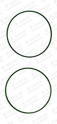 GOETZE Tetning, innsugningsmanifold 50-030756-00 Innsugspakning GOETZE Toyota AYGO 50-030756-00