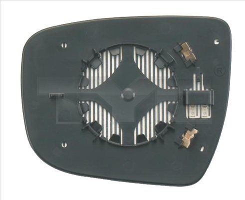 Speilglass, ytterspeil TYC 324-0180-1 TYC 324-0180-1: Ytterspeil Nissan JUKE 2019
