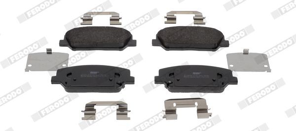 FERODO Piduriklotsid FDB4984 Piduriklots FERODO CERATO FDB4984 odav